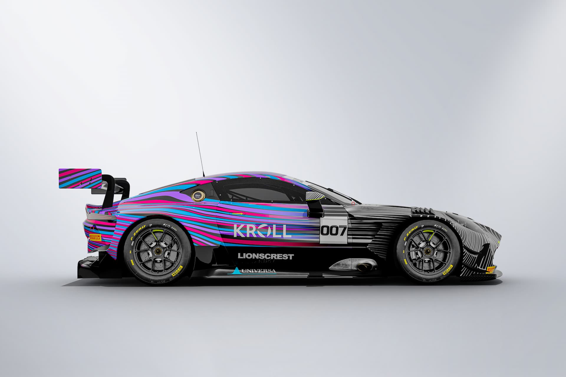 Blackthorn Racing Aston Martin Kroll 007 Livery